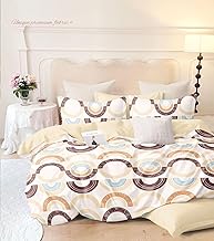 350 TC Cotton Feel Glace Cotton All Around Elastic Fitted Bedsheets King Size | Premium Super Soft Fitted Bedsheet King Size for Double Bed | Fits Up to 8 to 10 Inches, 78 x 72