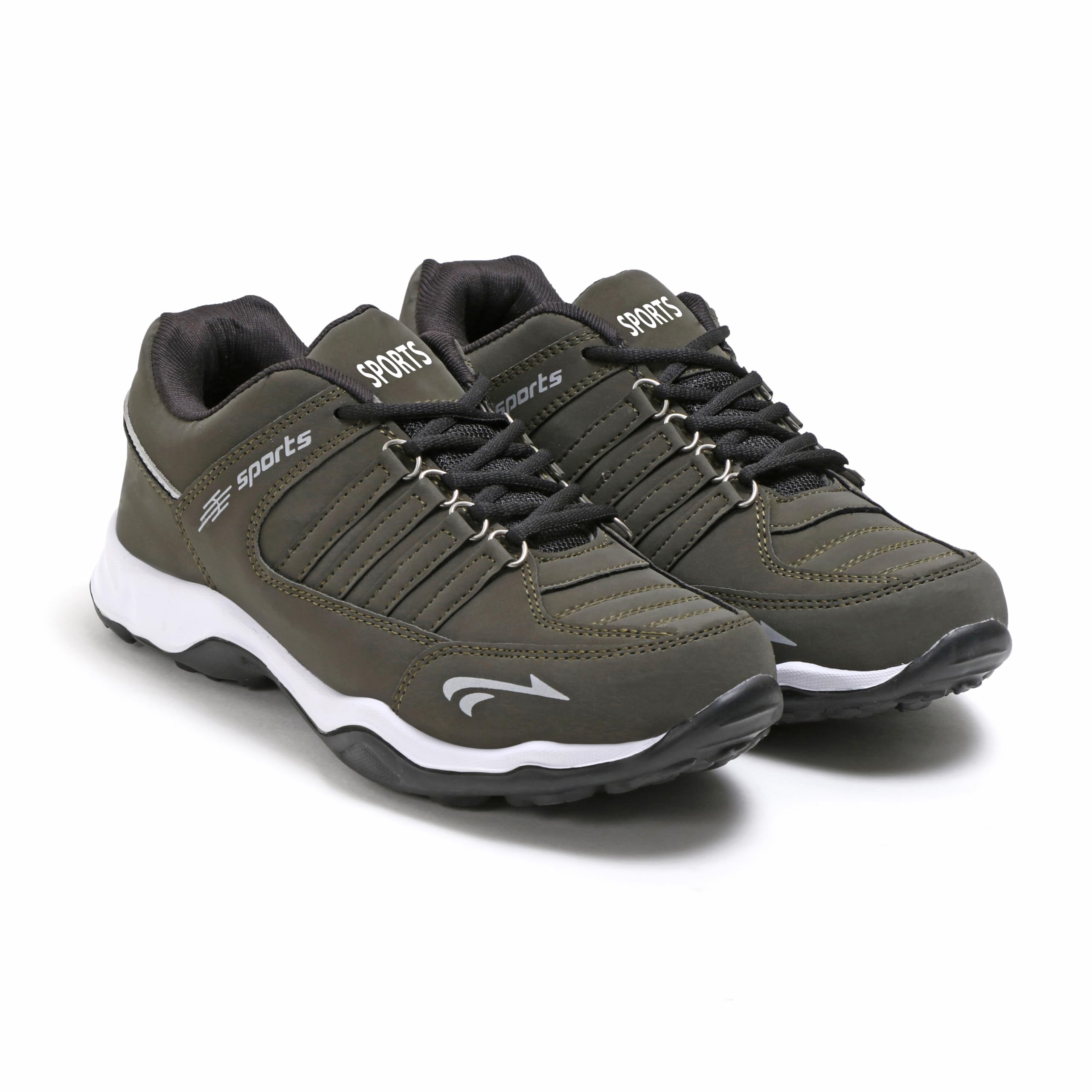 Mens Shoes Light Weight Shock Proof Walking Shoes Cushioning Sneakers Gym Sports Casual Athletic Outdoor Ciffox (Mehandi, 10) (B0D2H8HNZW) Amazon Price History, Amazon Price Tracker