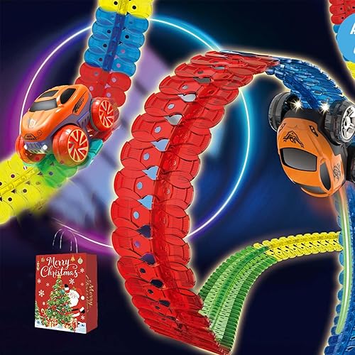 Pista de carreras antigravedad 2026 con coche, pista de carreras antigravedad SmartoonKids antigravedad, pista de carreras eléctrica de 360, juego