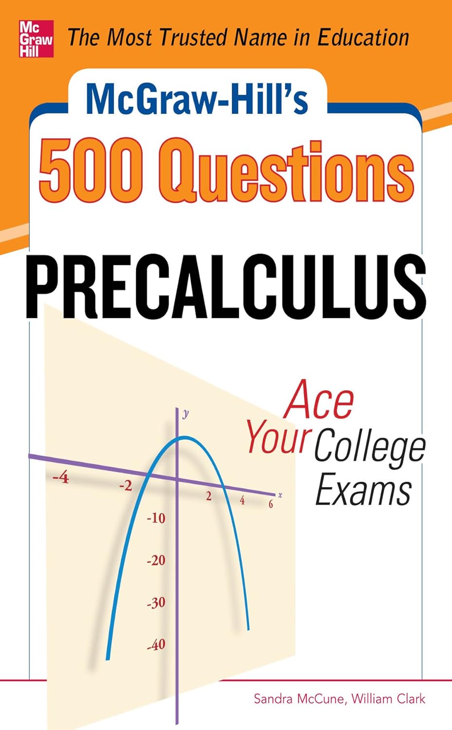 Amazon.com: McGraw-Hill's 500 College Precalculus Questions: Ace Your ...