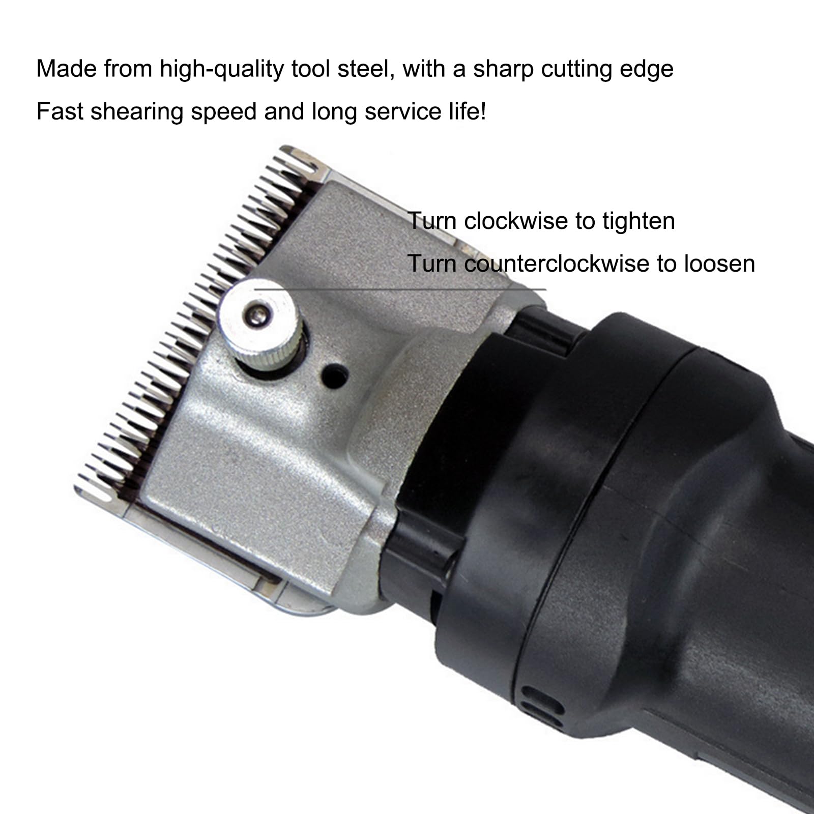 220v, Kit per la toelettatura del Bestiame da Fattoria, tosatrici Professionali per Pecore Resistenti con 6 velocità 690 W 24000 Giri/min Forbici elettriche per Pecore