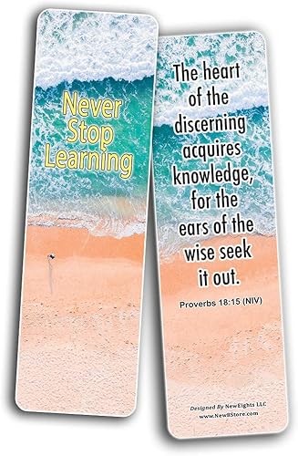 Miniatura 6 de NewEights Versículos bíblicos Living Your Purpose (paquete de 30) - Textos bíblicos reverencia VBS Escuela Dominical Bautismo de Pascua -