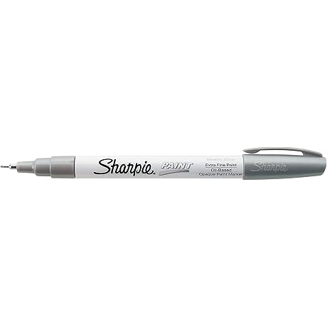 Extra Fine Point Silver Sharpie Oil-Based Paint Marker [1 Count]