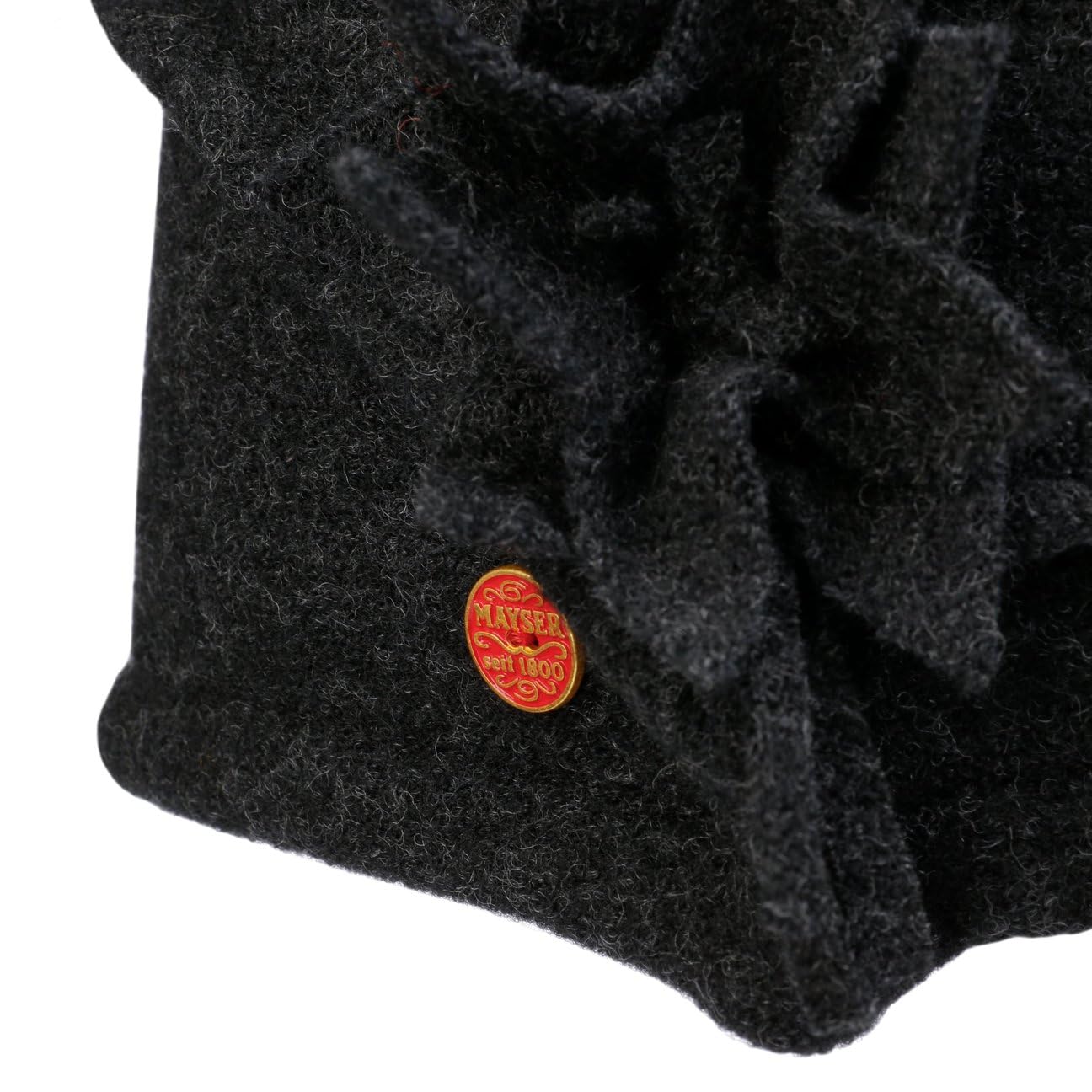 Mayser Chelsea Gorro Beanie Unicolor Lana Virgen Hecho en UE Mujer Otono Invierno