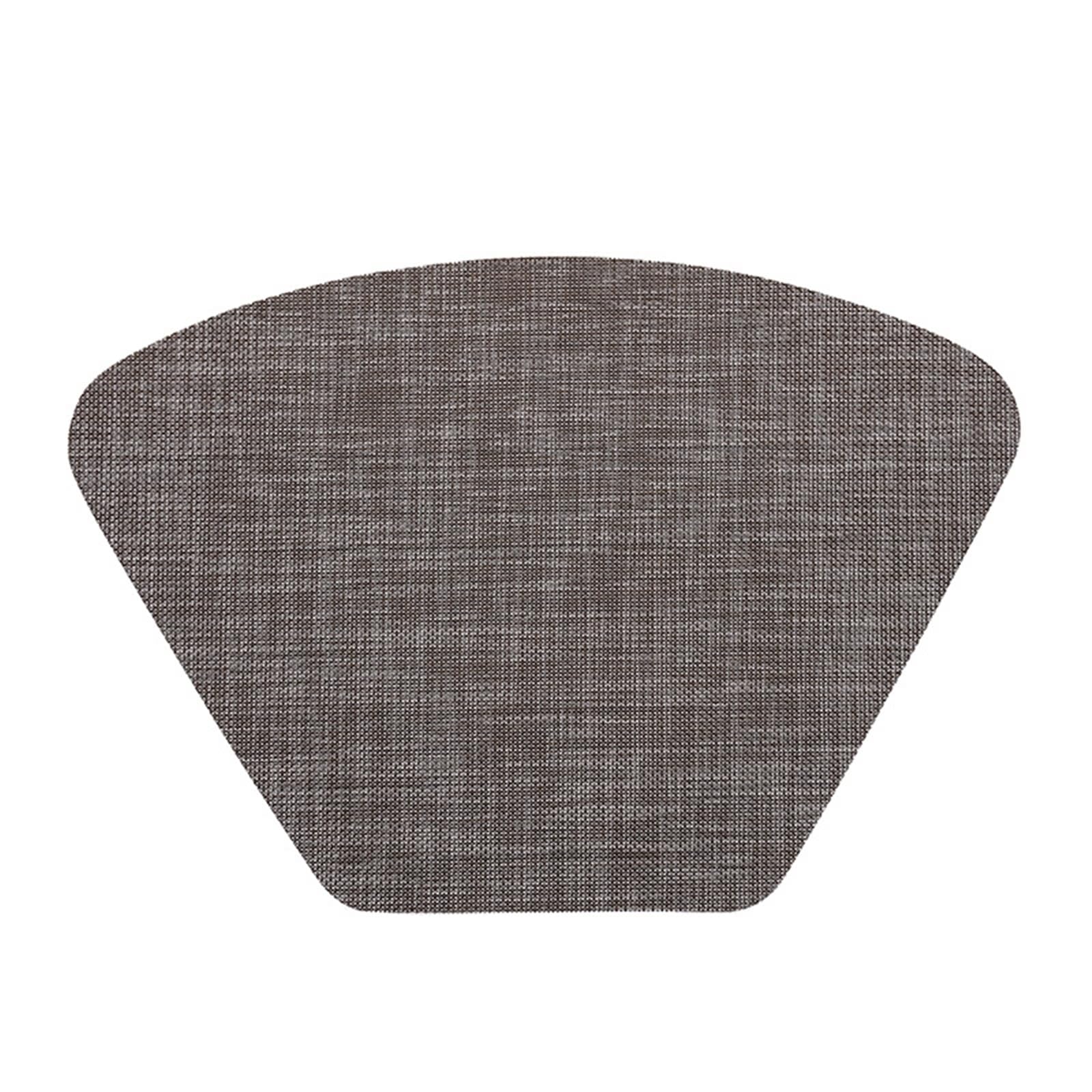 Set de table marron foncé lavable lot de 4 pour protéger la table en bois
