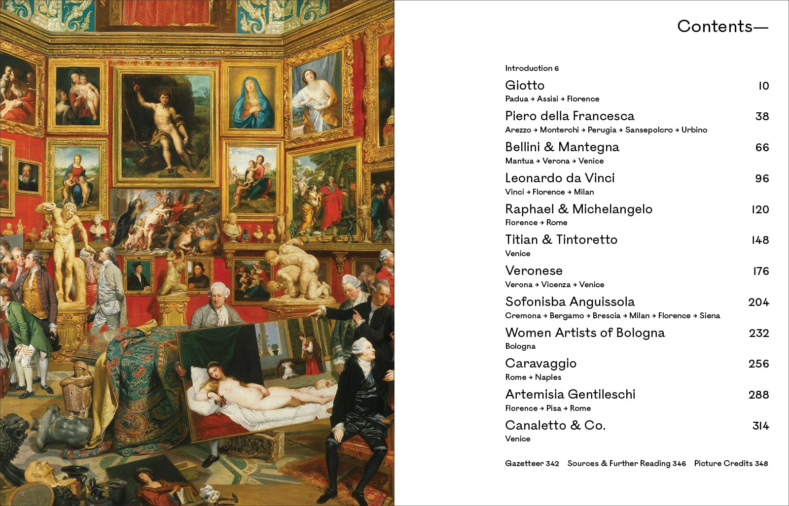 Italy: In the Footsteps of the Great Artists : Art of Travel
