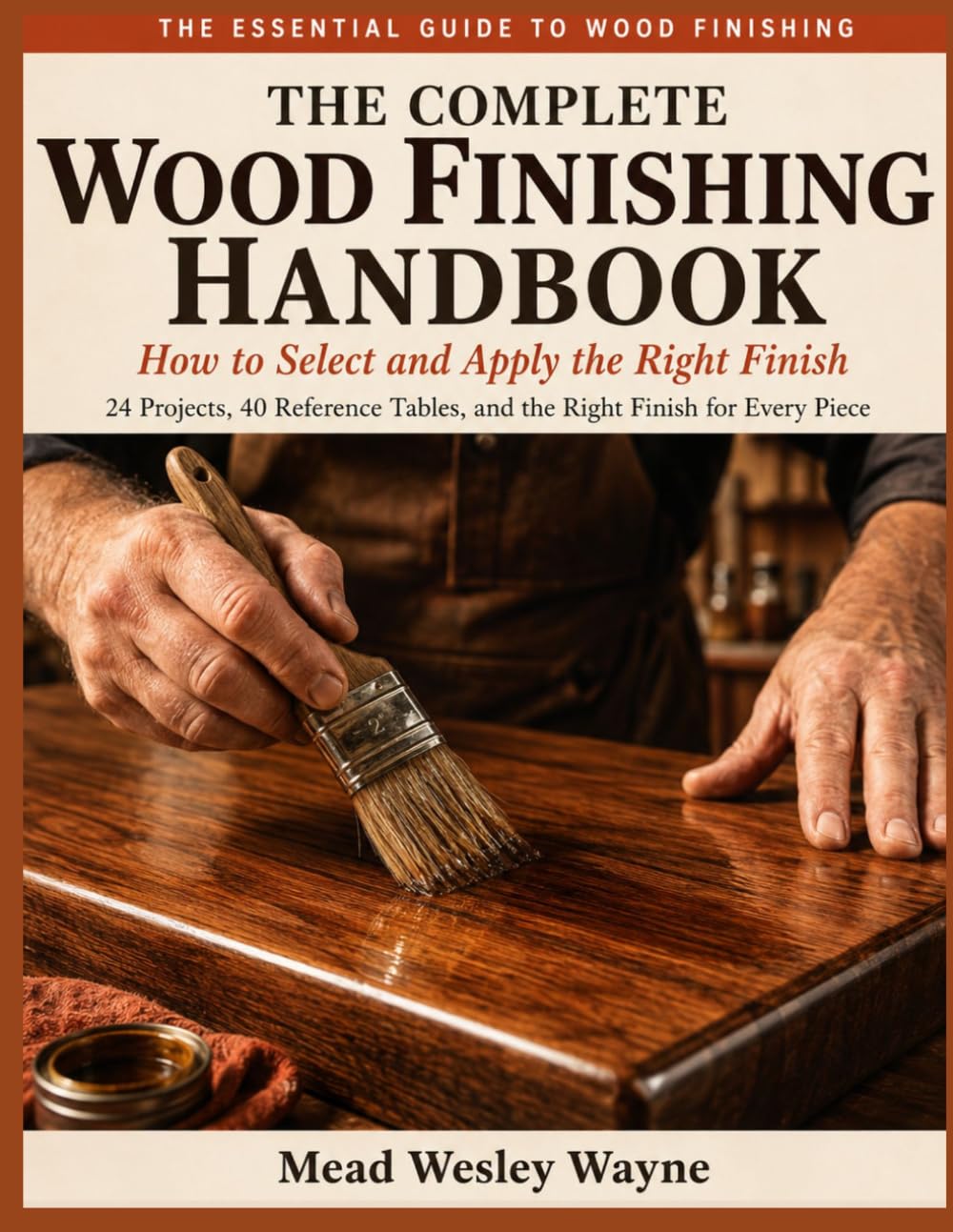 The Complete Wood Finishing Handbook: 24 Projects, 40 Reference Tables, and the Right Finish for Every Piece