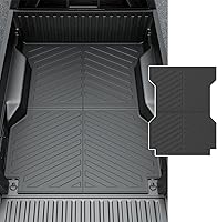 Vista 1 de powoq Tapete para cama de camioneta de 6 pies compatible con forro de cama de camioneta Toyota Tacoma 2005-2023 Material TPE de reemplazo