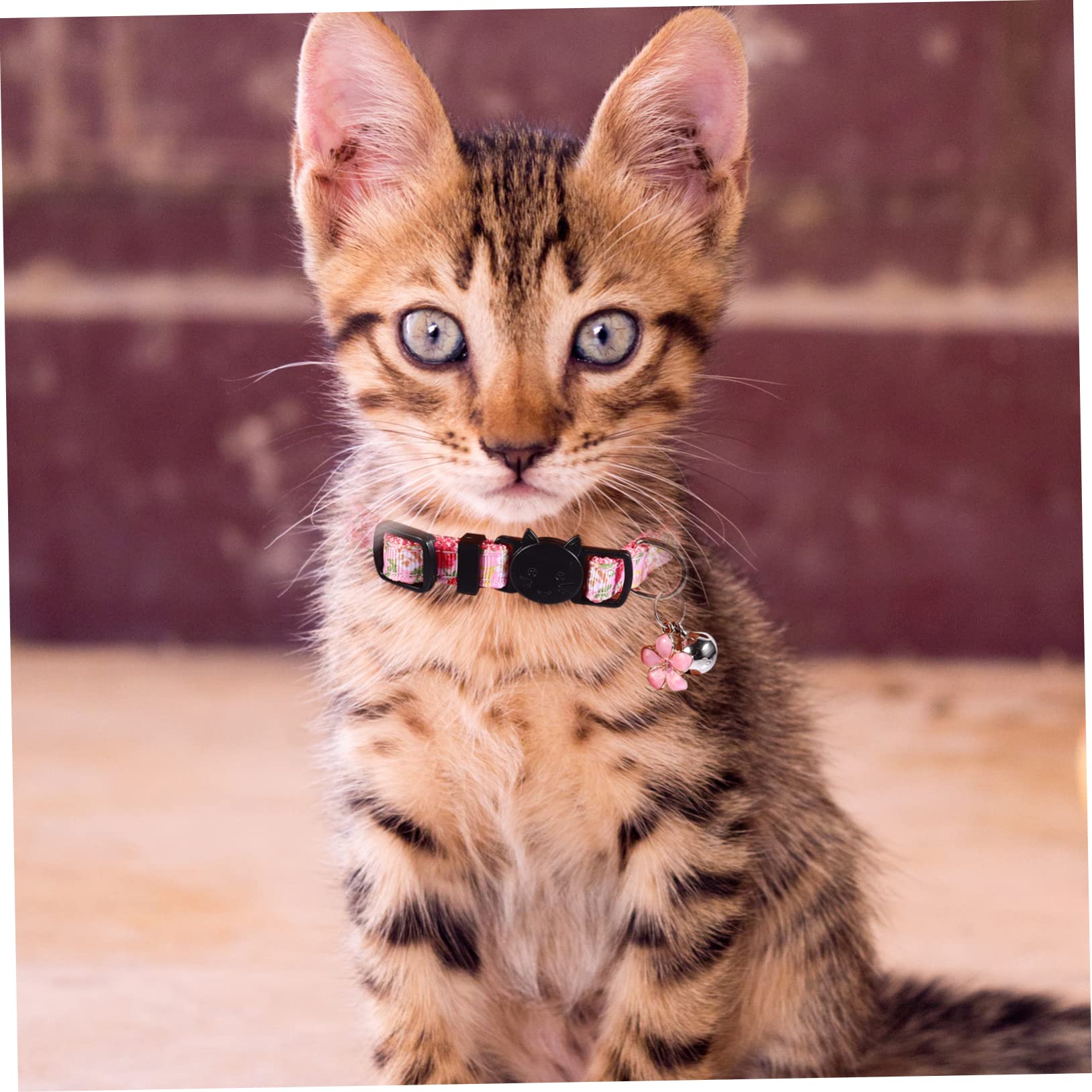 12 Pz collare per gatti decorazione di fiori collana per animali domestici collane collare di gatto fiore colletto con colletto di gatto piccolo floreale cintura per gatti nylon