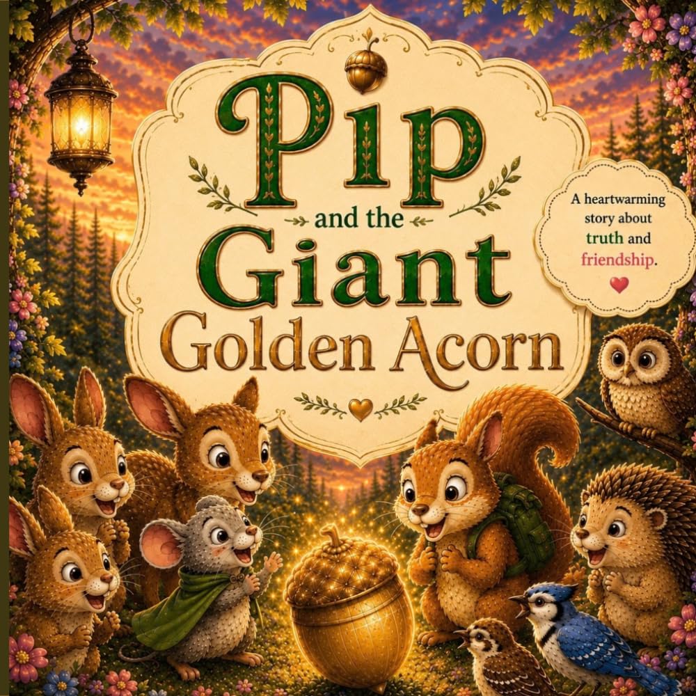 Pip and the Giant Golden Acorn: A heartwarming story about truth and friendship