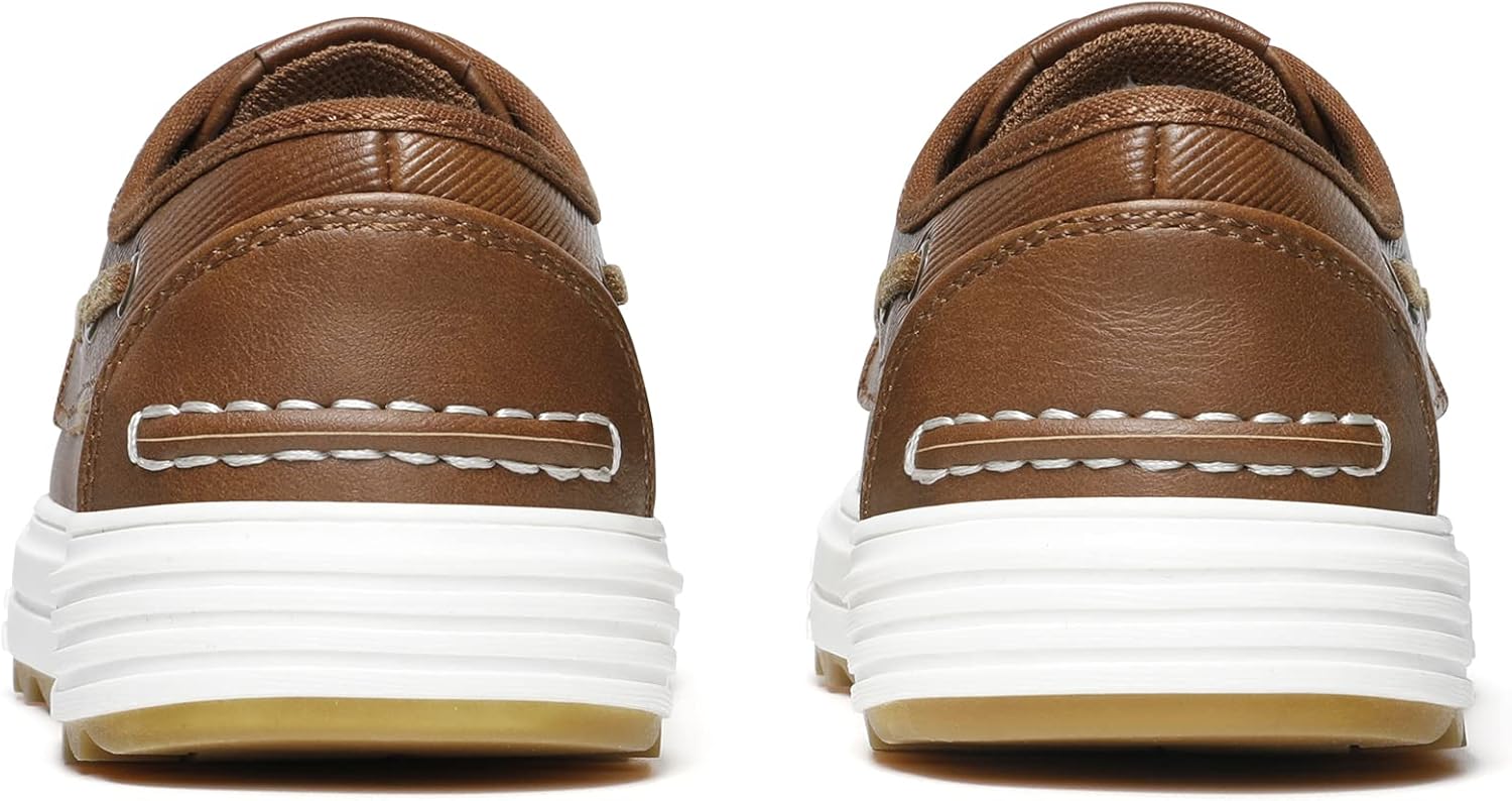 Bruno Marc Boy's Boat Shoes Slip on Loafers Dress Casual School Shoes - Image 6