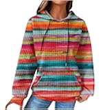 Women Waffle Knit Cute Hoodies Drawstring Pullover Sweatshirts Fashion Casual Sweaters Comfy Fall Clothes Outfits