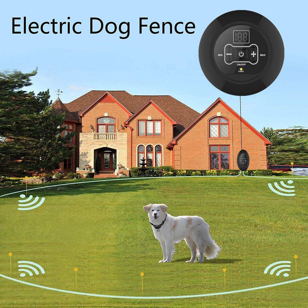 200M sans Fil clôture électronique Collier de Chien étanche bip Choc Chien Collier de Dressage Produits pour Animaux de Compagnie pour Chien répulsif for2dogs