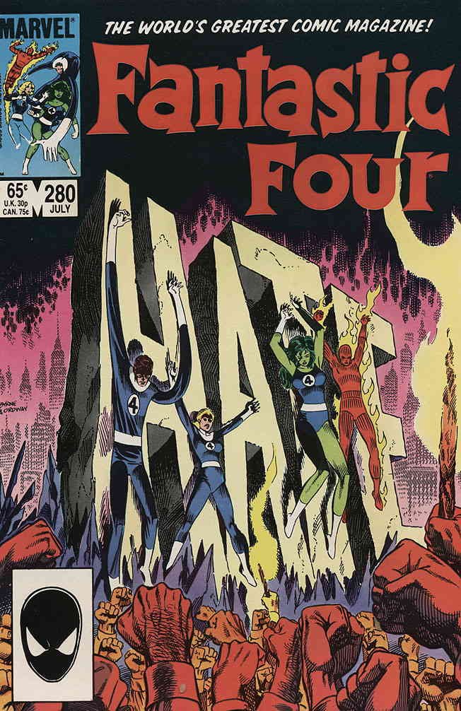 ORIGINAL Comics No. 280 1961年 ヴィンテージ Fantastic Four (1961 series) #280 | Amazon.com.br
