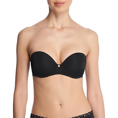 Natori Pure Luxe Strapless Contour Underwire black