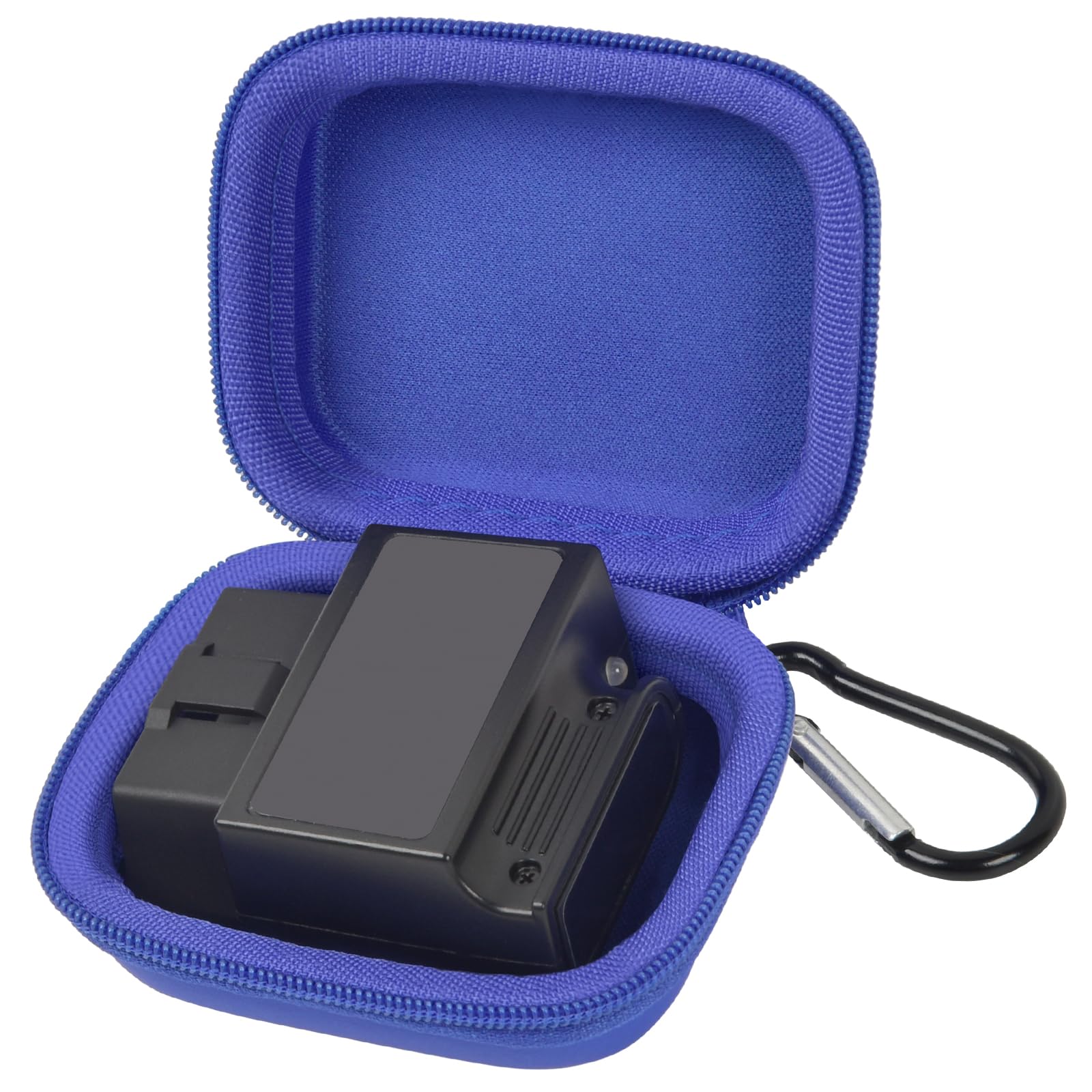 Car and Auto Mini Carry Case Compatible with BlueDriver Bluetooth Pro OBDII OBD2 Scan Tool Monitor for iPhone & Android (Dark Blue) -Bag Only