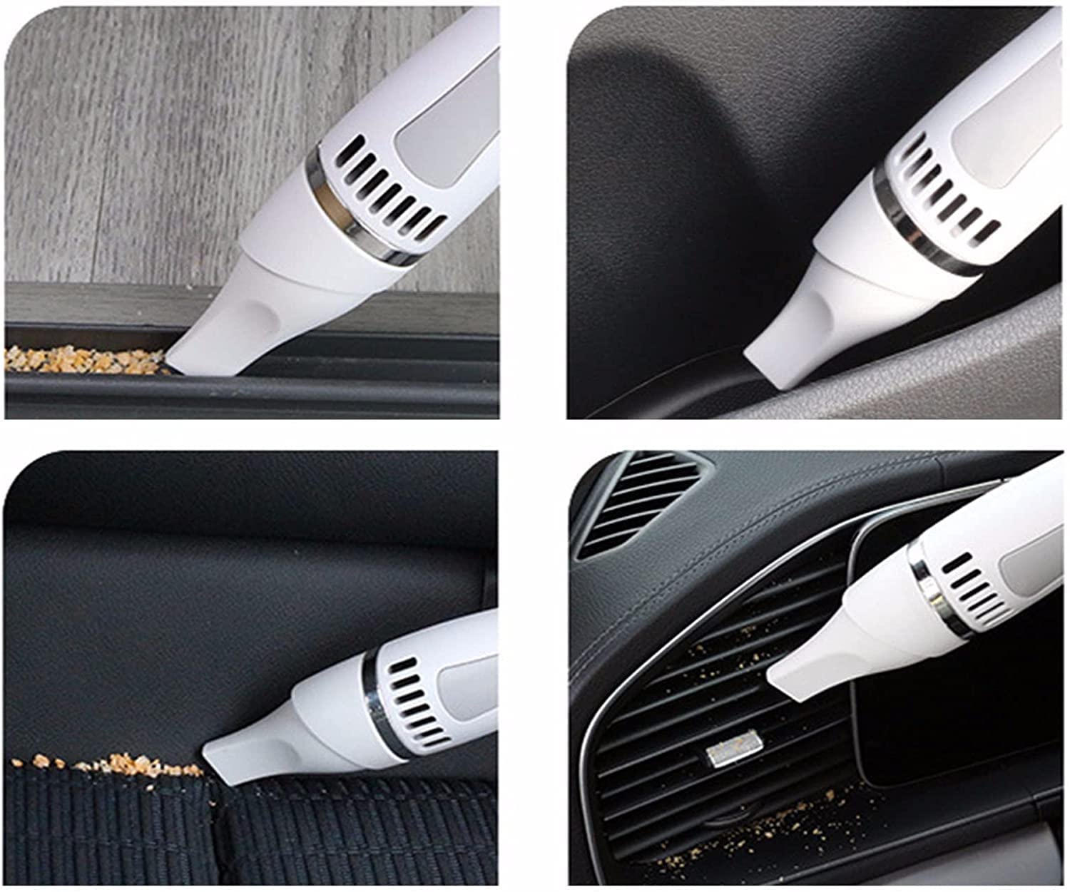 Plumero Eléctrico, Plumero De Mano, Herramienta De Limpieza De Giro Electrostático, Plumero Eléctrico para Persianas De Ventana, Muebles, Ventilador De Escritorio De Coche, Obturador