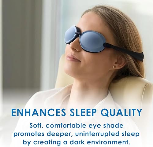 Miniatura 2 de Tranquileyes Mini gafas estilo antifaz para dormir Azul