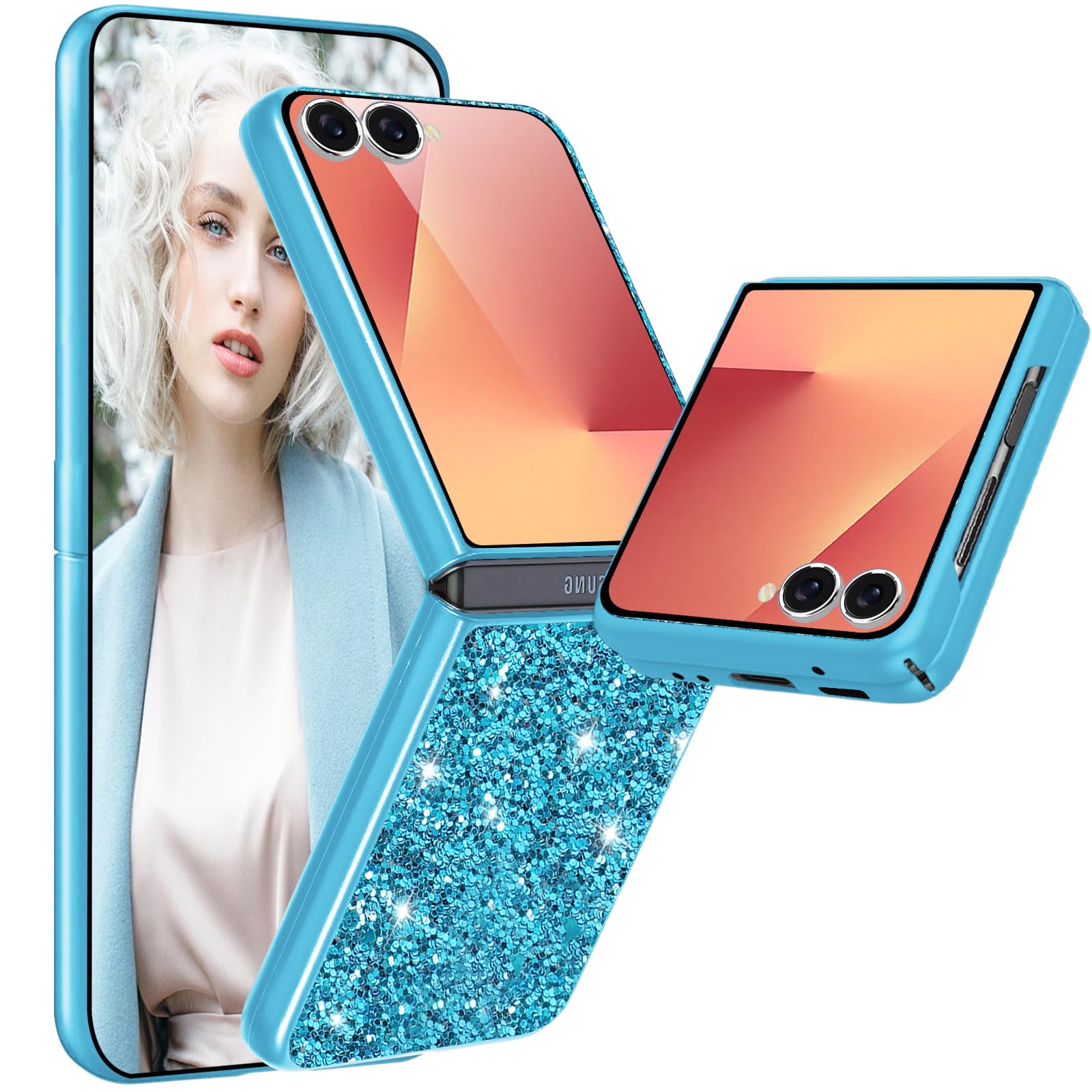 Coque Galaxy Z Flip 7 fine antichoc évite les rayures - 8