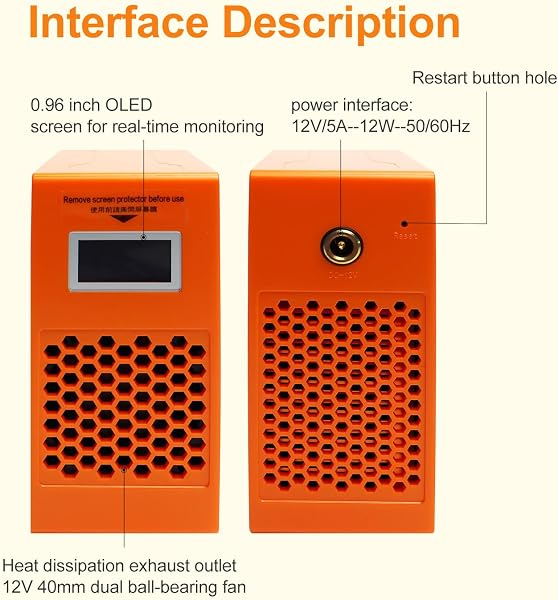 Lucky Miner LG07 Quiet Home Crypto Miner Perfect for Dogecoin & Litecoin, Scrypt ASIC 10-12MH/s, Super Low Power 25-27W, Built-in 2.4GHz WiFi, Easy Setup - 5