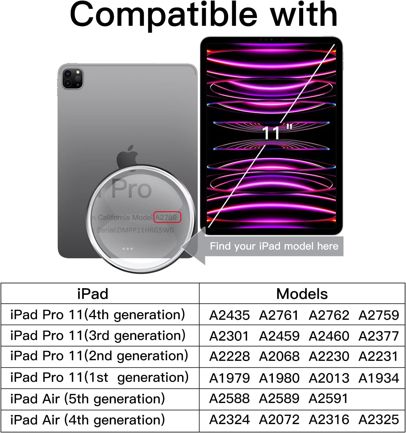 JETech Paper Screen Protector for iPad Air 5/4 10.9-Inch, iPad Pro 11-Inch (2022/2021/2020/2018 Model), Anti-Glare, Matte PET Paper Film for Drawing