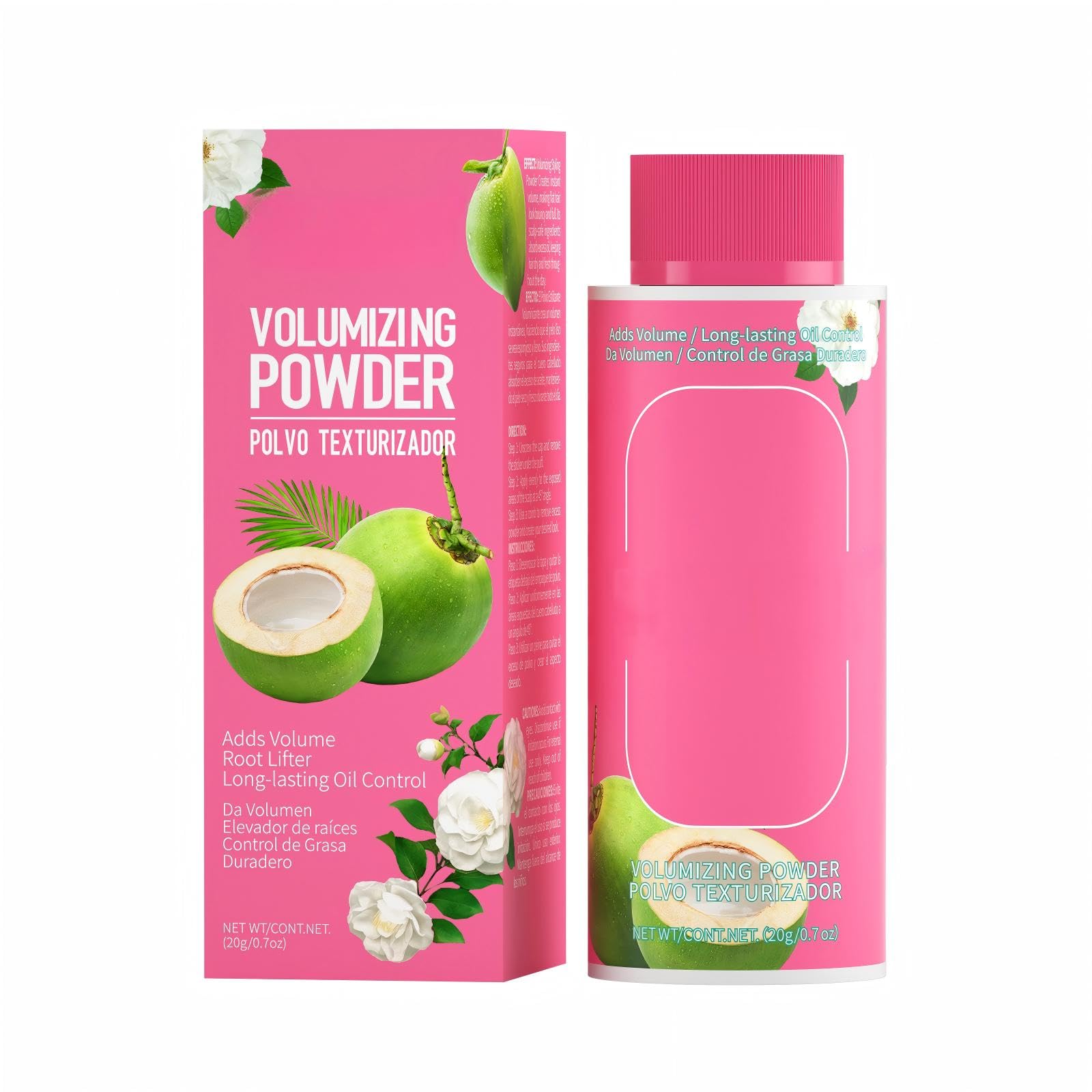 gowwim Texture Powder Hair Texture Styling Volume Powder Instant Oil Control Matte Finish Long-Lasting Volume for Girls Women