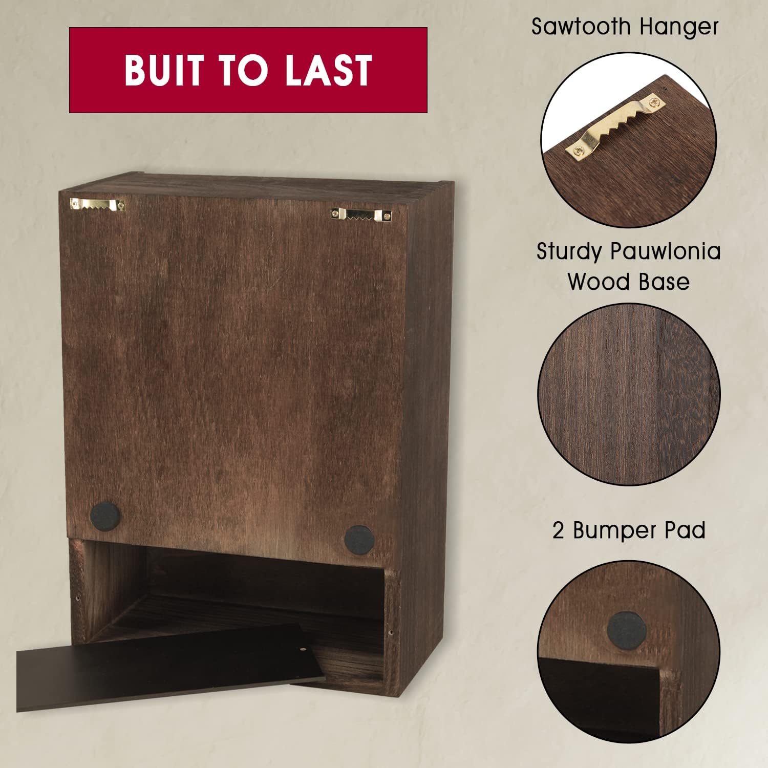 J JACKCUBE DESIGN Pet Memorial Shadow Box, Memorial Gift Frame Pet Urn for Ashes Display Case for Dogs & Cats Remembrance Memory Keepsake -MK1077A