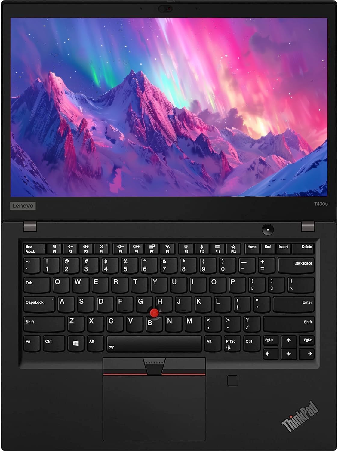 Lenovo Thinkpad T490s - Touchscreen da 14" FHD, Intel Core i5-8365U, RAM DDR4 da 16 GB, SSD da 512 GB, Windows 11 Pro (ricondizionato)