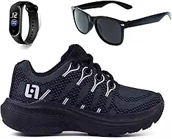 Tenis Infantil De Amarrar Meninos Leve Desenhos LIGHT + Oculos Relogio