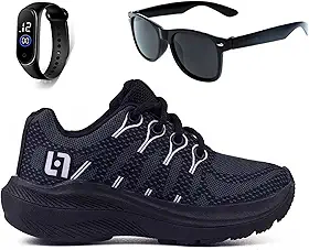 Tenis Infantil De Amarrar Meninos Leve Desenhos LIGHT + Oculos Relogio