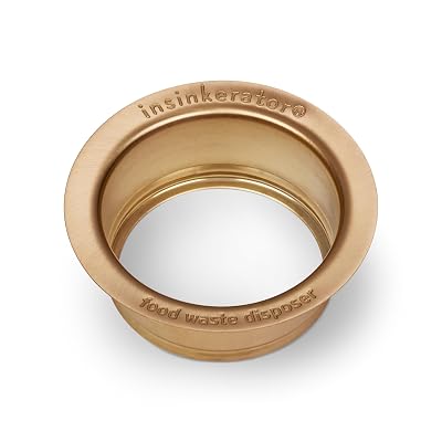 INSINKERATOR Kitchen Sink Flange for INSINKERATOR Garbage Disposal, FLG-BB, Brushed Bronze