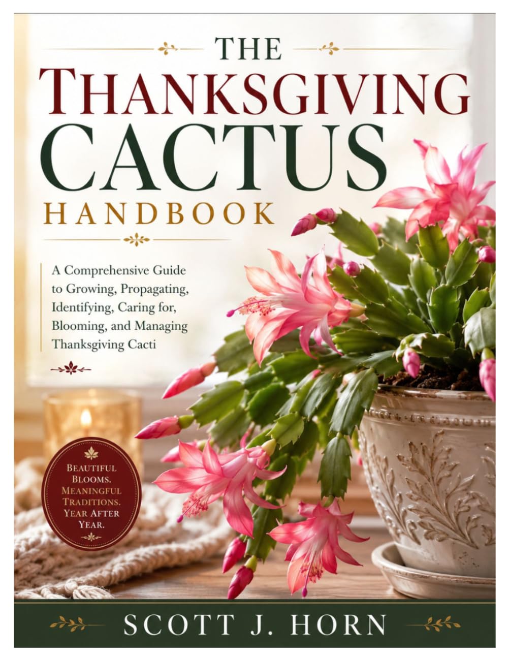 The Thanksgiving Cactus Handbook: A Comprehensive Guide to Growing, Propagating, Identifying, Caring for, Blooming, and Managing Thanksgiving Cacti