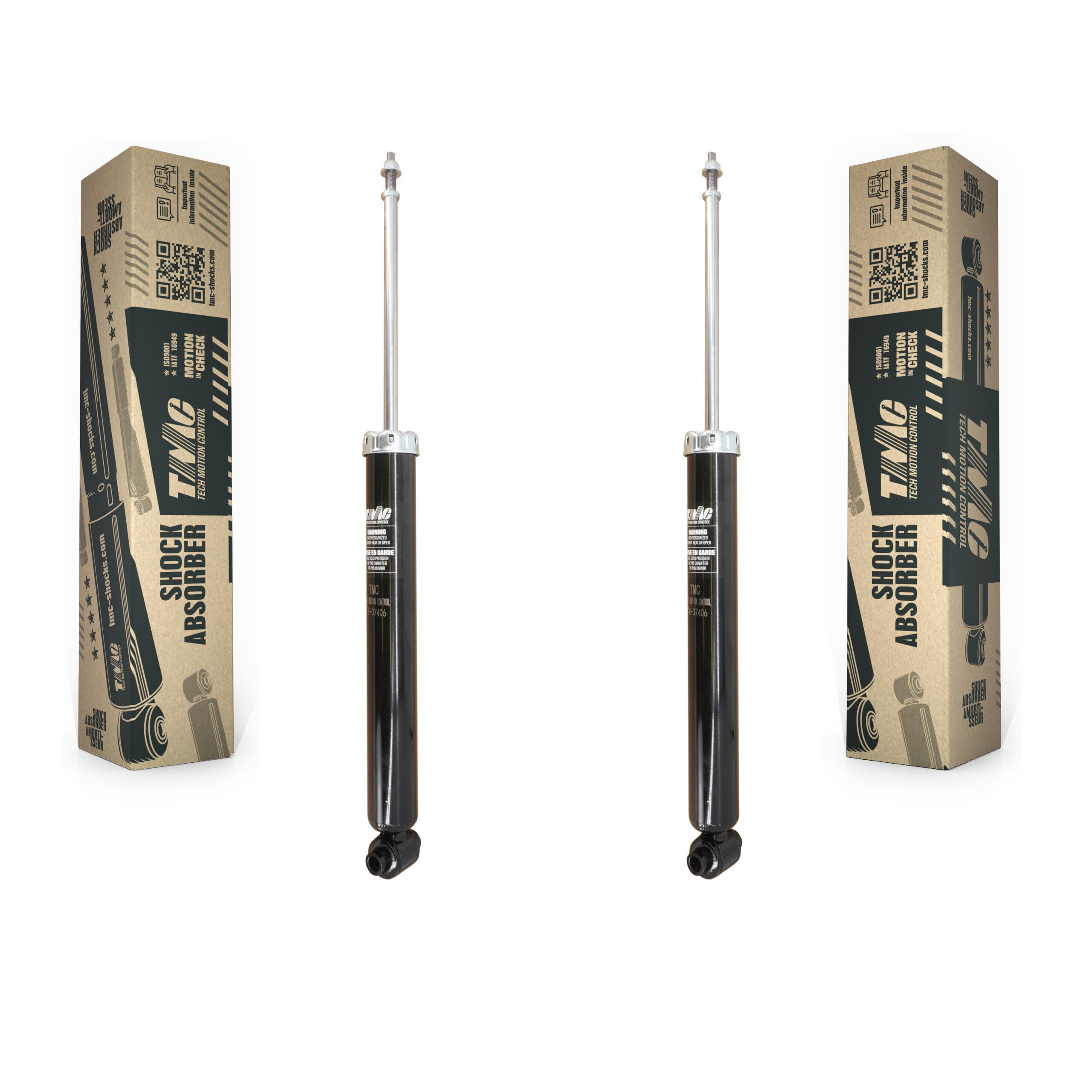 TMC Rear Suspension Shock Absorbers Pair Replacement For Honda Civic - Left Right Side (Driver Passenger) K78-100412 — view 68