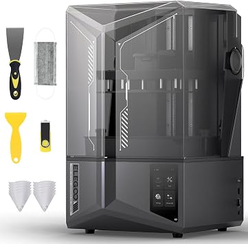ELEGOO Saturn 4 Ultra 12K 3D Resin Printer, LCD, Auto-Leveling, Wi-Fi