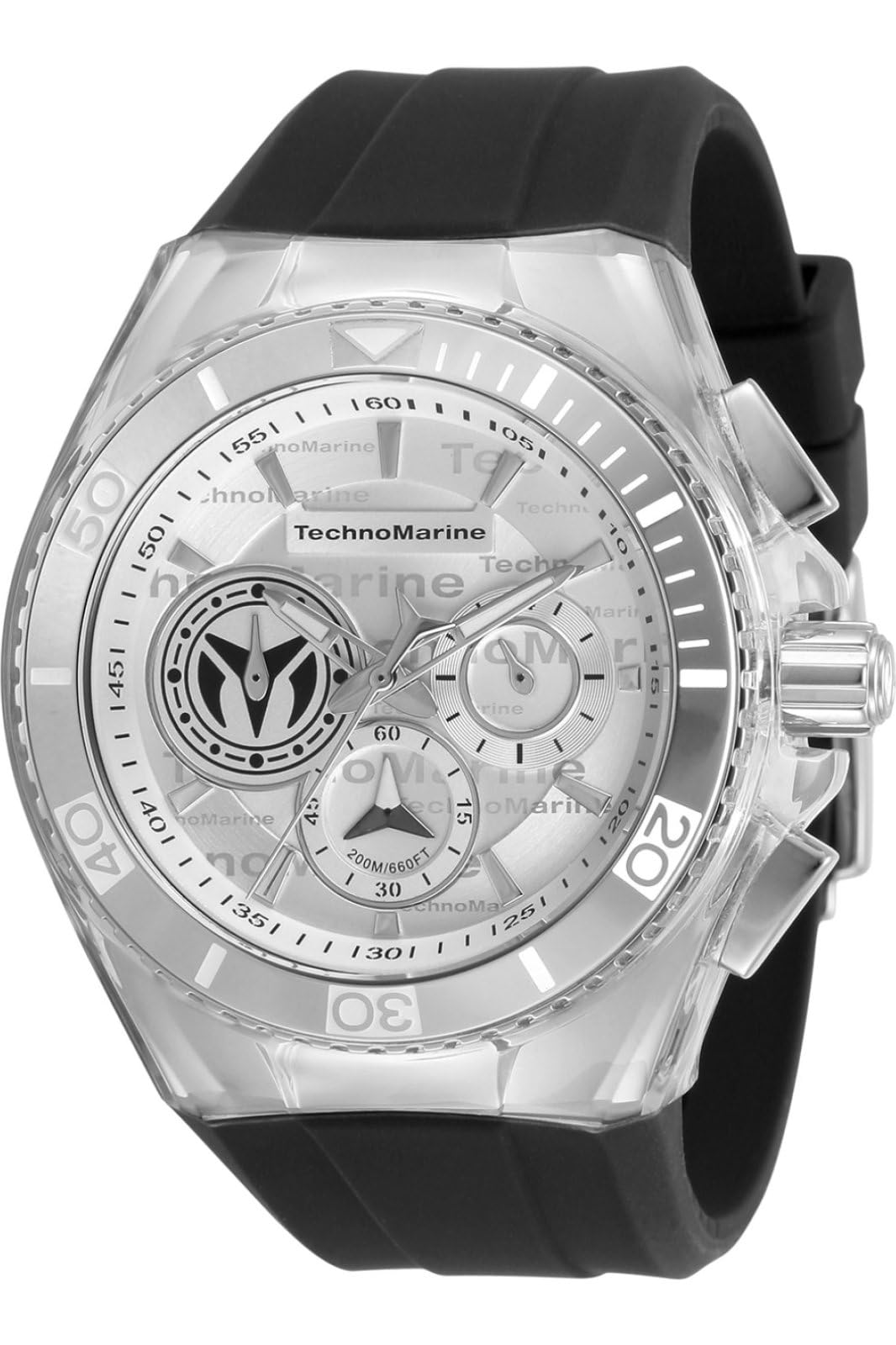 Photo 1 of TechnoMarine Men's TM118122 Quartz Watch (One Size, Black)