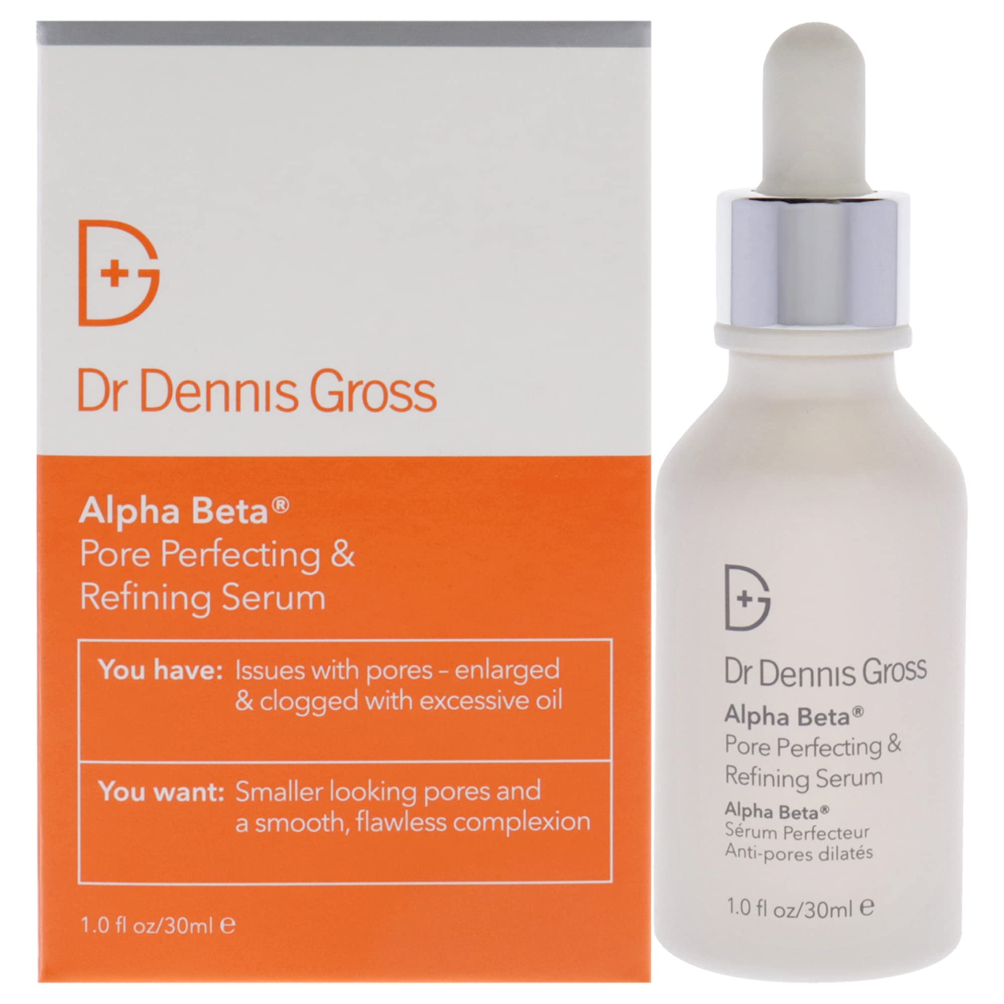Dr. Dennis Gross Alpha Beta Pore Perfecting Serum For Unisex 1 oz Serum, Clear, 30 ml (Pack of 1)