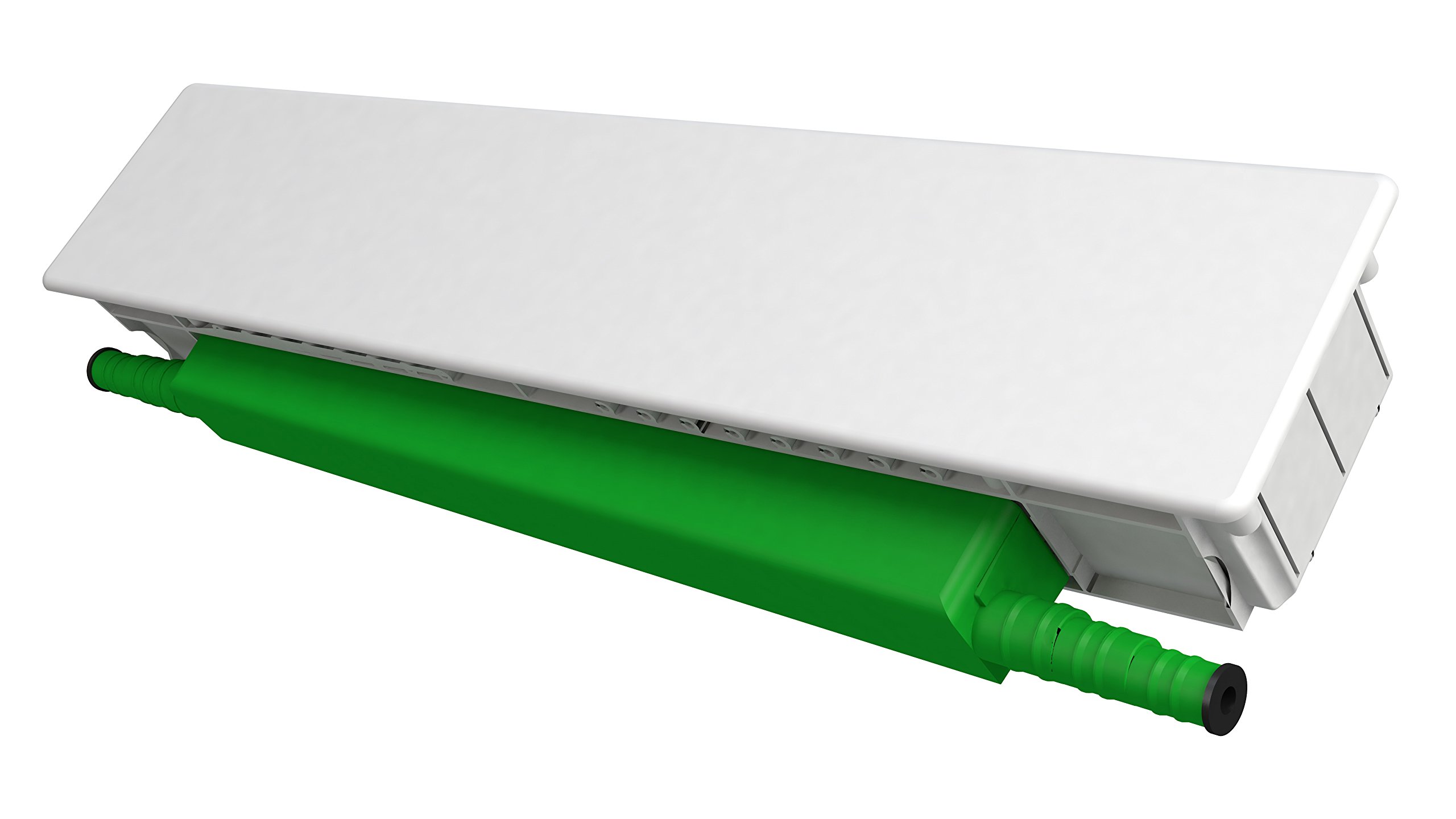 Bonomini 7810PA50K2 Cassetta per la Raccolta Condensa, Bianco/Verde