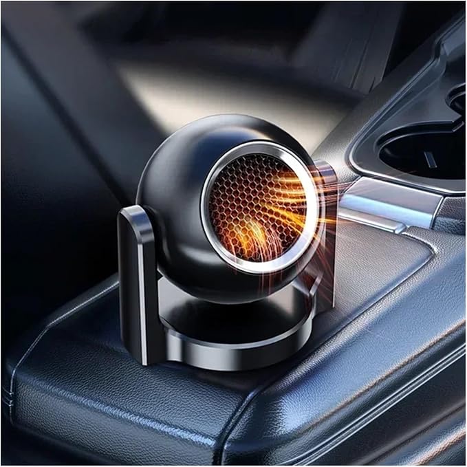 Calefactor Eléctrico Portátil 12V 120W Convector con Ventilador miniatura 8