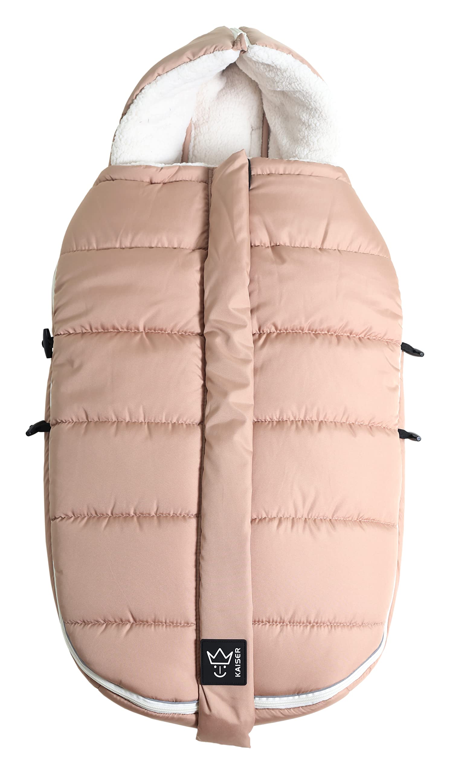 KAISER 65665311 MILA Thermo-Fußsack, sand/creme