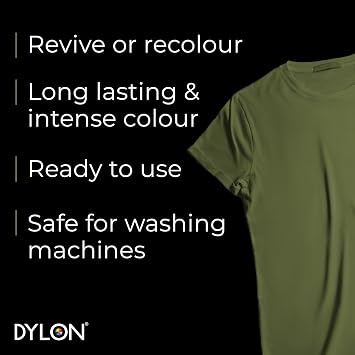 Dylon Machine Dye Pod, 350g, Olive Green