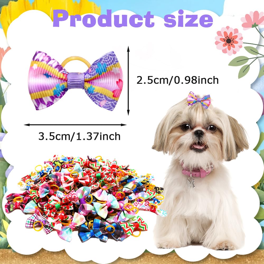 Shih Tzu Bows For Puppies With Short Hair Pomeranian