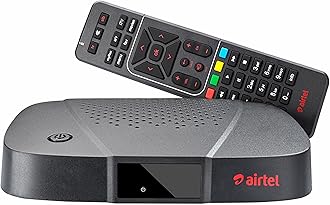 Airtel DTH Only HD Set Top Box | 6 Month Ultimate Kannada Pack| Free Installation | Recording Feature | No Dish Antenna