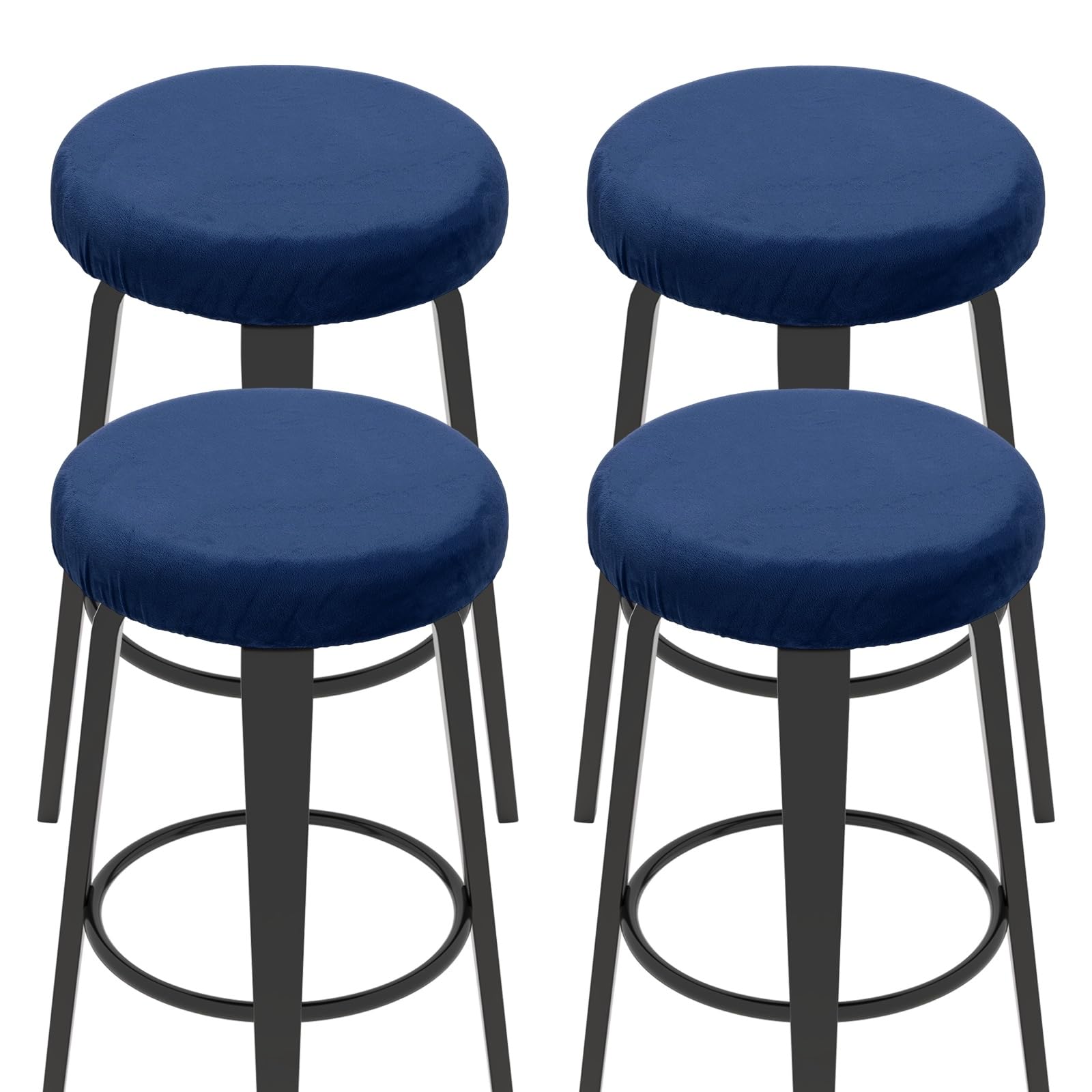Housse tabouret de bar velours pour sublimer votre îlot central de cuisine