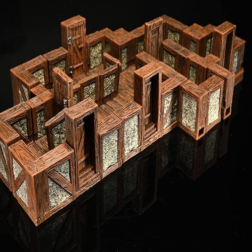 Miniatura 5 de Warlock Tiles Paquete de expansión - Paredes rectas de 1 pulgada  WizKids