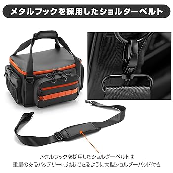 Amazon.co.jp: GRANWALKER ポータブル電源 収納 バッグ ジャック