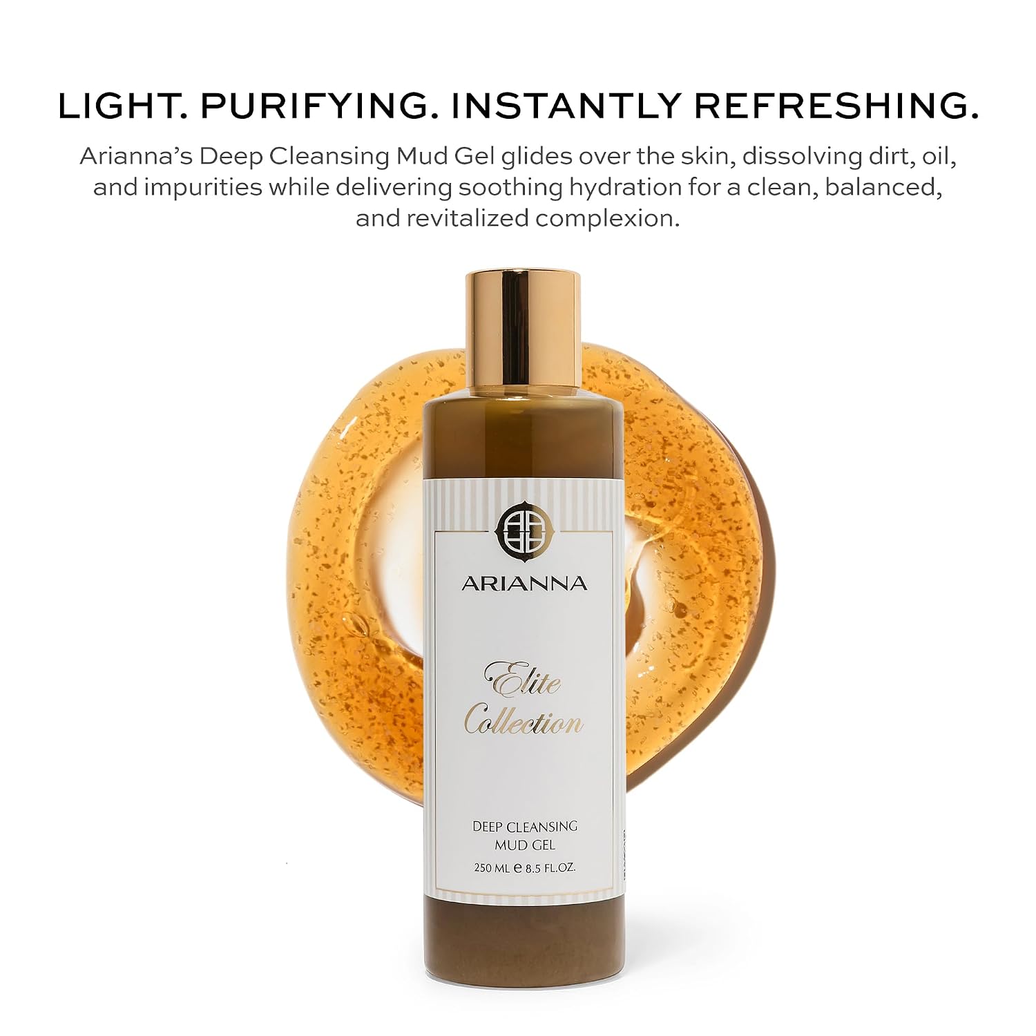Deep Cleansing Mud Gel Dead Sea Natural Facial Cleancer For Oily Skin Daily Face Wash
