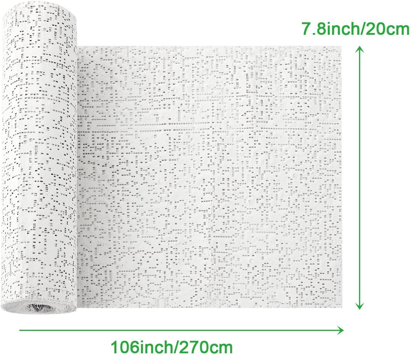 10 Pack Plaster Gauze Bandage, Each 8”x 110” Plaster Cloth Rolls Bulk for Craft, Cloth Gauze Bandage for Masks, Scenery, Belly Cast (8 in x 9 Ft/ 3 yd)