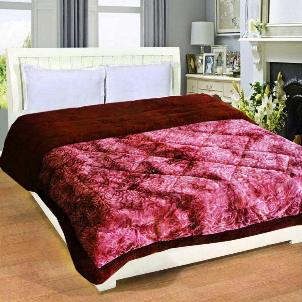Buy Homereels 450 TC Super Soft Microfibre Double Bed Heavy Quilt Razai