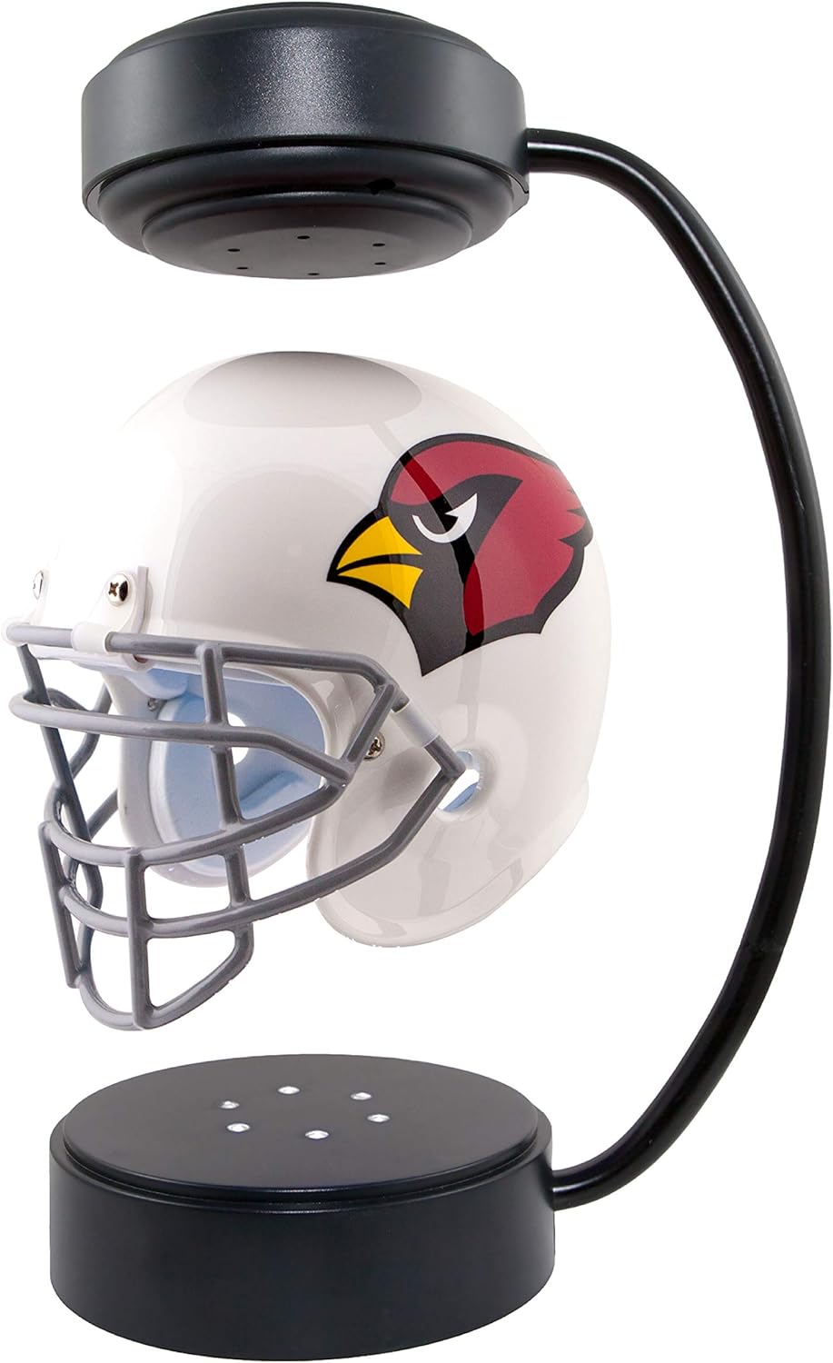 Pegasus Sports NFL Rotating Levitating Hover Helmet with LED Lighting, Arizona Cardinals