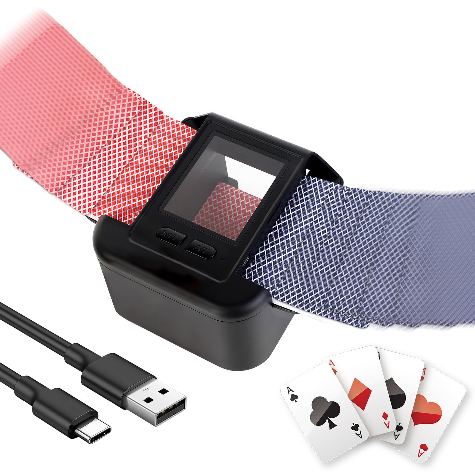 Mélangeur de cartes automatique rechargeable pour poker et Uno avec batterie 2000 mAh